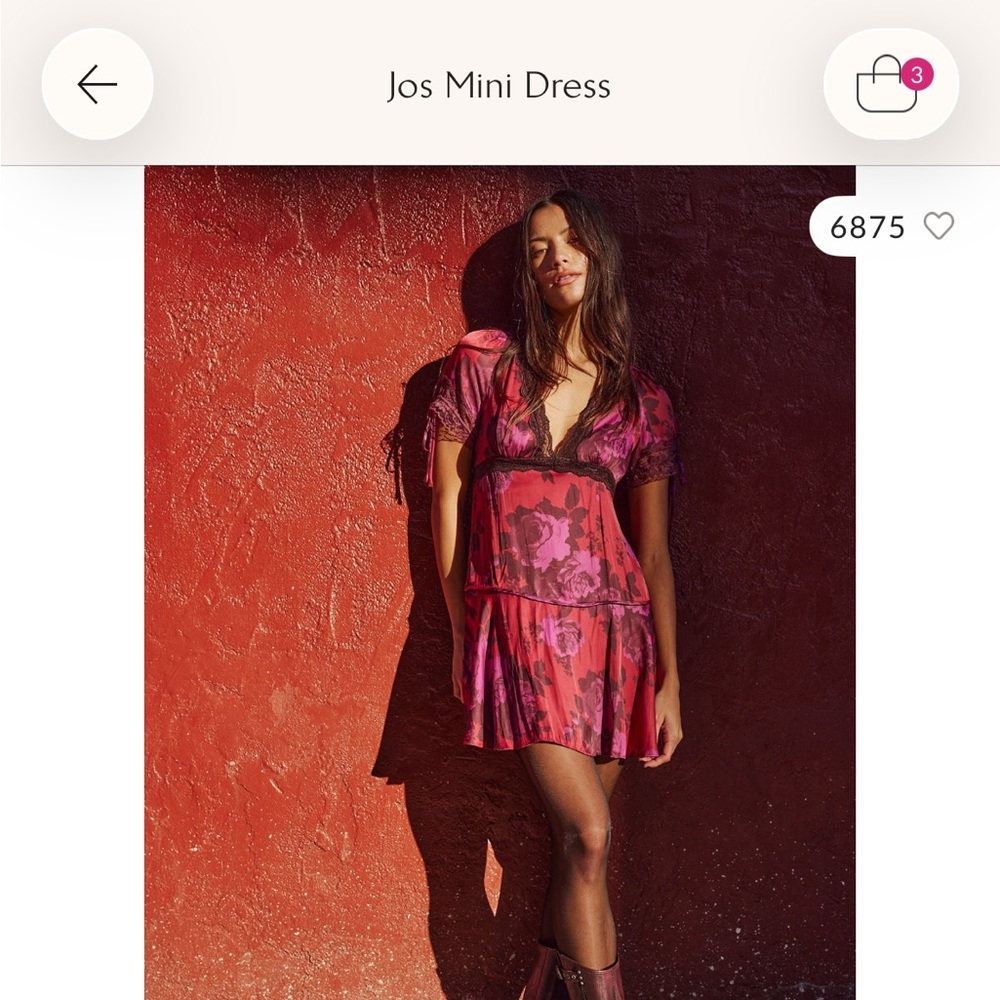 Free People Jos mini dress
